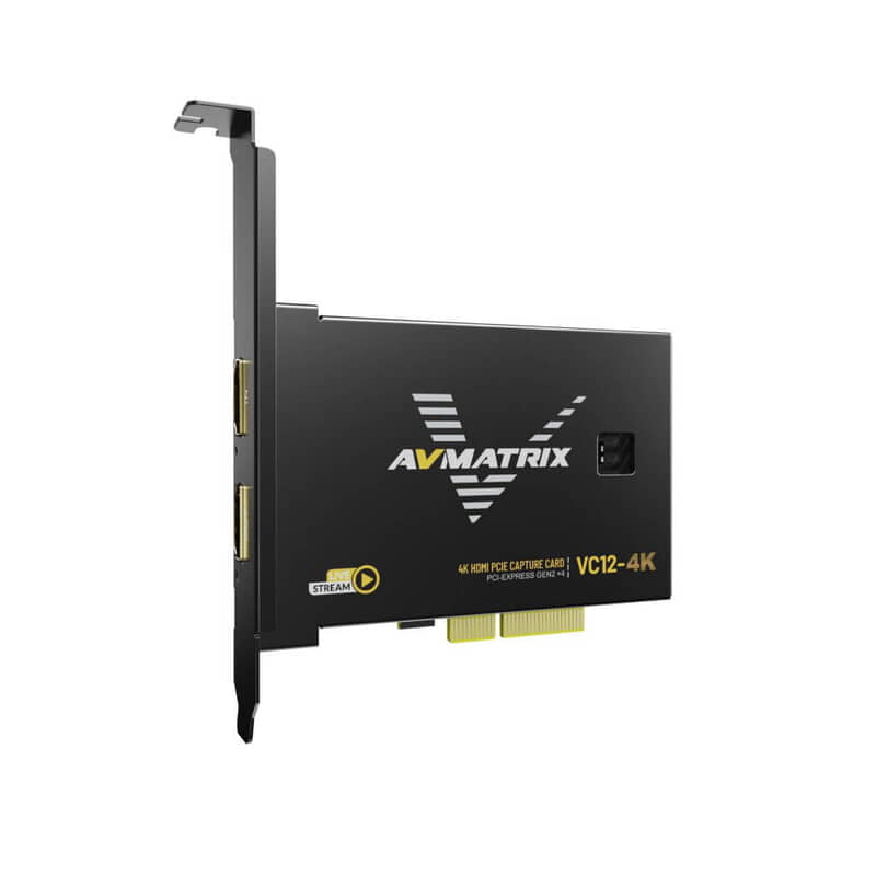 AVMatrix VC12-4K 4K HDMI PCIE Capture Card