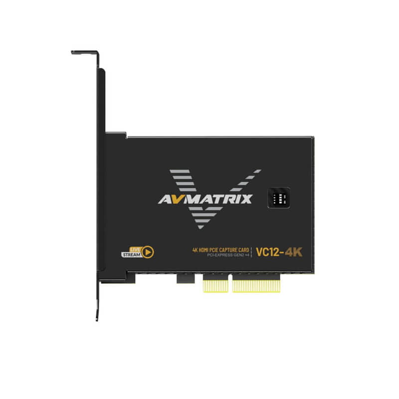 AVMatrix VC12-4K 4K HDMI PCIE Capture Card