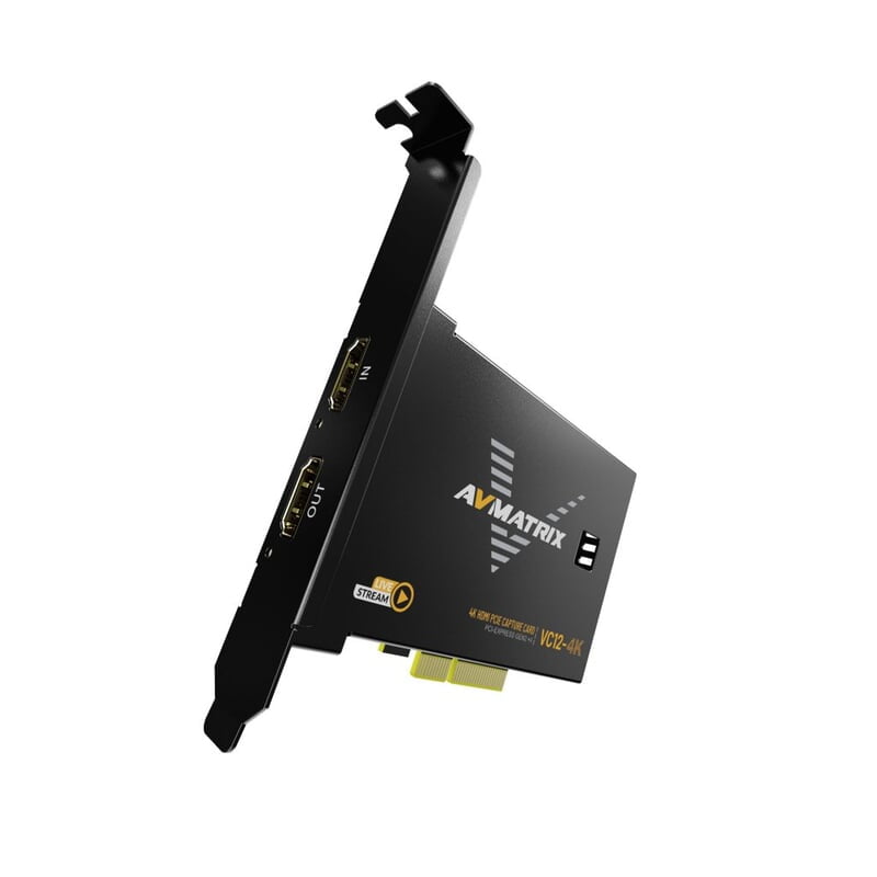 AVMatrix VC12-4K 4K HDMI PCIE Capture Card