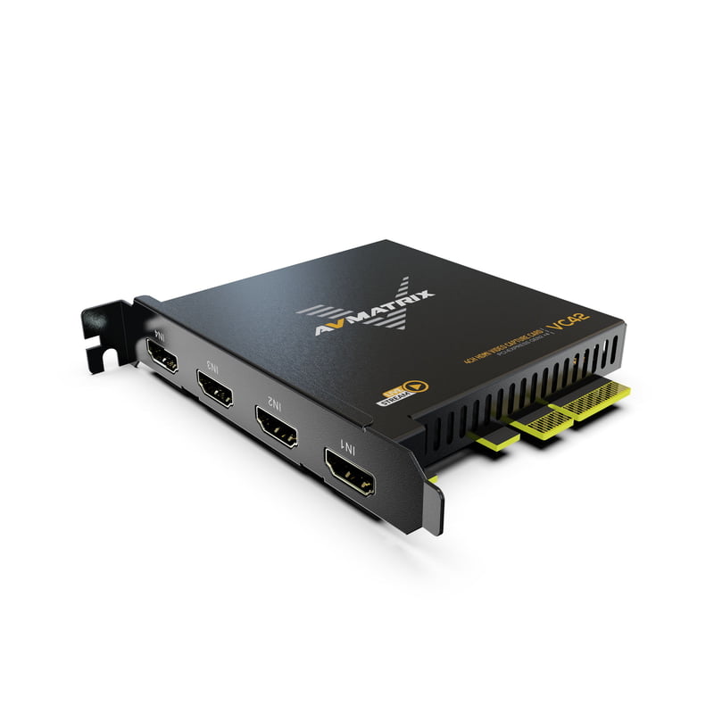 AVMatrix VC42 4-CH HDMI PCIE Capture Card