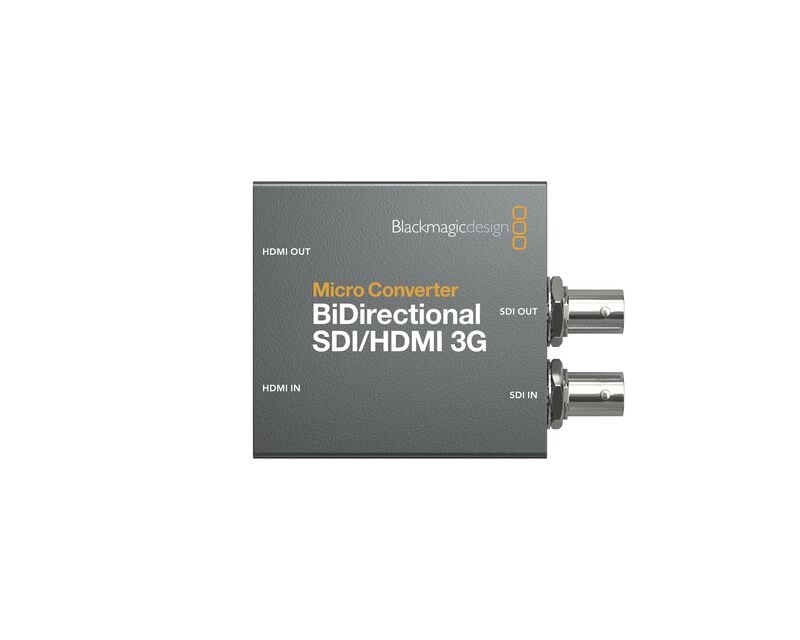 Micro Converter SDI/HDMI 3G BiDirectional w/Power Supply