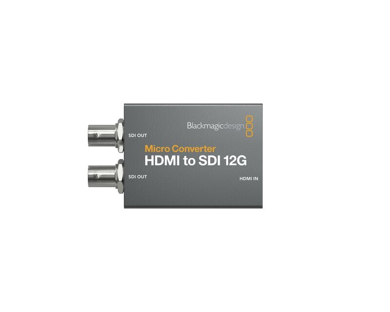 Micro Converter HDMI - SDI 12G with Power Supply Micro Converter HDMI - SDI 12G with Power Supply