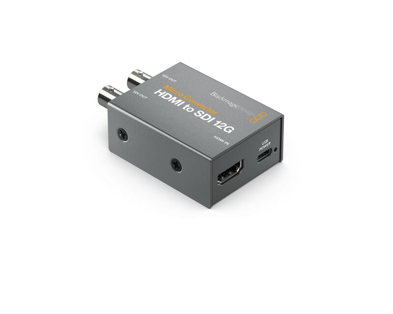 Micro Converter HDMI - SDI 12G with Power Supply Micro Converter HDMI - SDI 12G with Power Supply