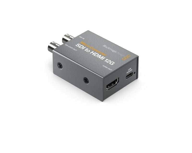 Micro Converter SDI - HDMI 12G with Power Supply