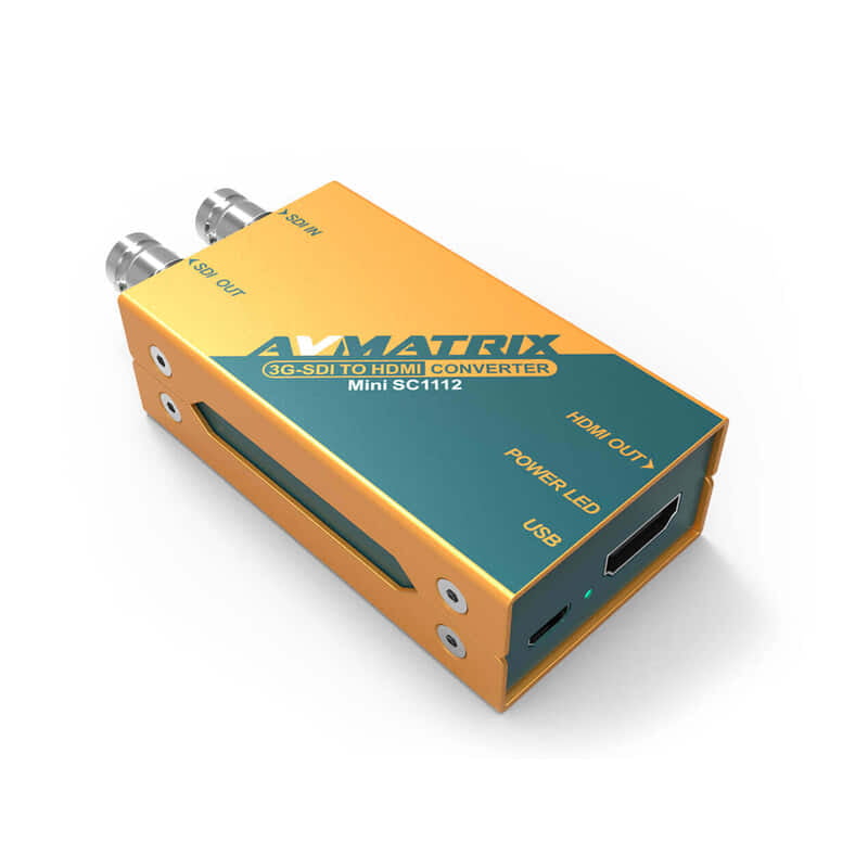 AVMatrix Mini SC1112 3G-SDI to HDMI Mini Converter