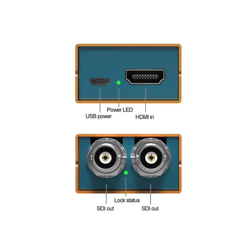 AVMatrix Mini SC1221 HDMI to 3G-SDI Mini Converter