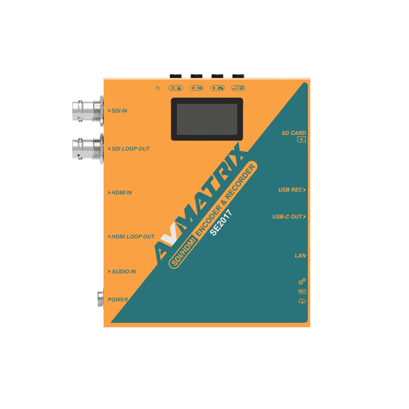 AVMatrix SE2017 SDI/HDMI Encoder & Recorder