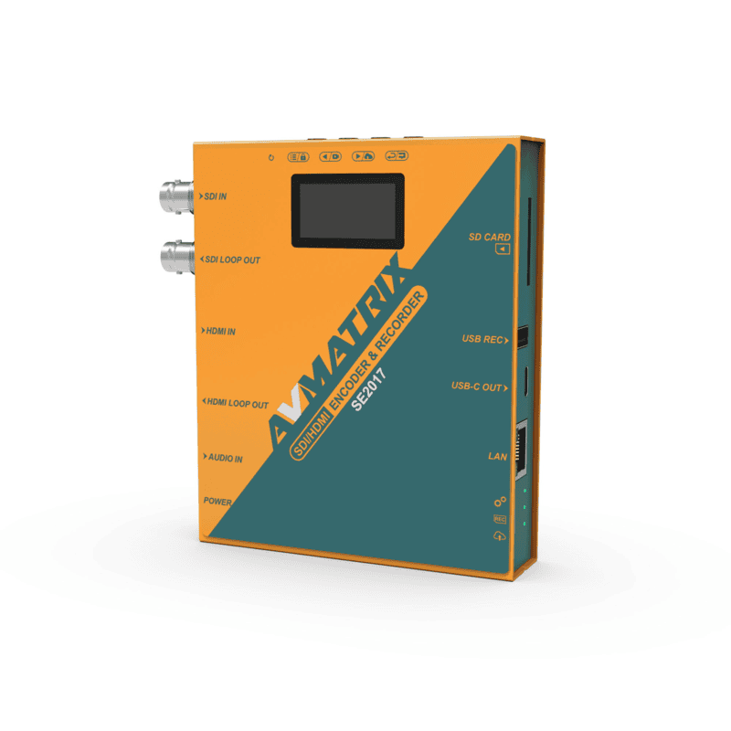 AVMatrix SE2017 SDI/HDMI Encoder & Recorder