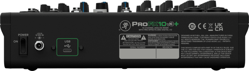 Mackie ProFX10v3+